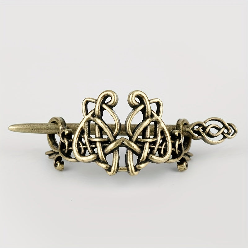 Vintage Viking Style Hairpin Irish Knot Hairpin Retro Metal Hair Accessories