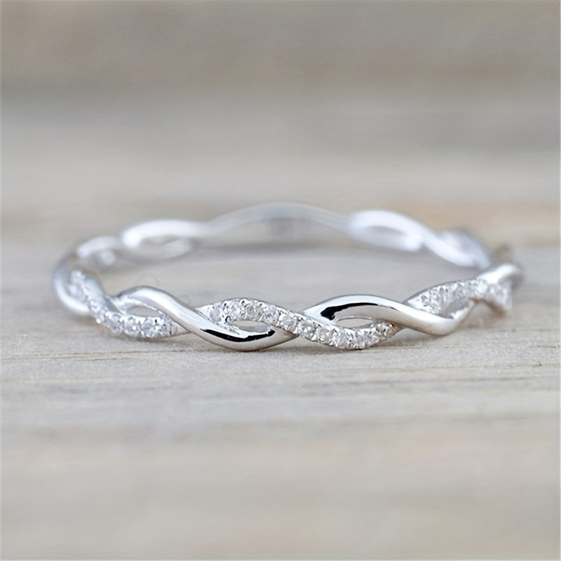 Artificial Diamond Encrusted Ring, Men's Jewelry
