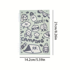 B5 Non Cutting Loose Leaf Notebook 60 Sheets