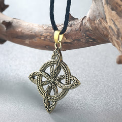 Vintage Viking Planet Necklace Men's Amulet Jewelry