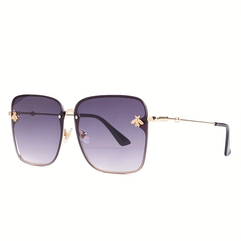 Vintage Rimless Metal Glasses For Men