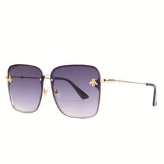 Vintage Rimless Metal Glasses For Men