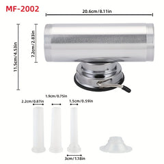 3LB Aluminum Meat Sausage Stuffer Kit Homemade Salami Machine
