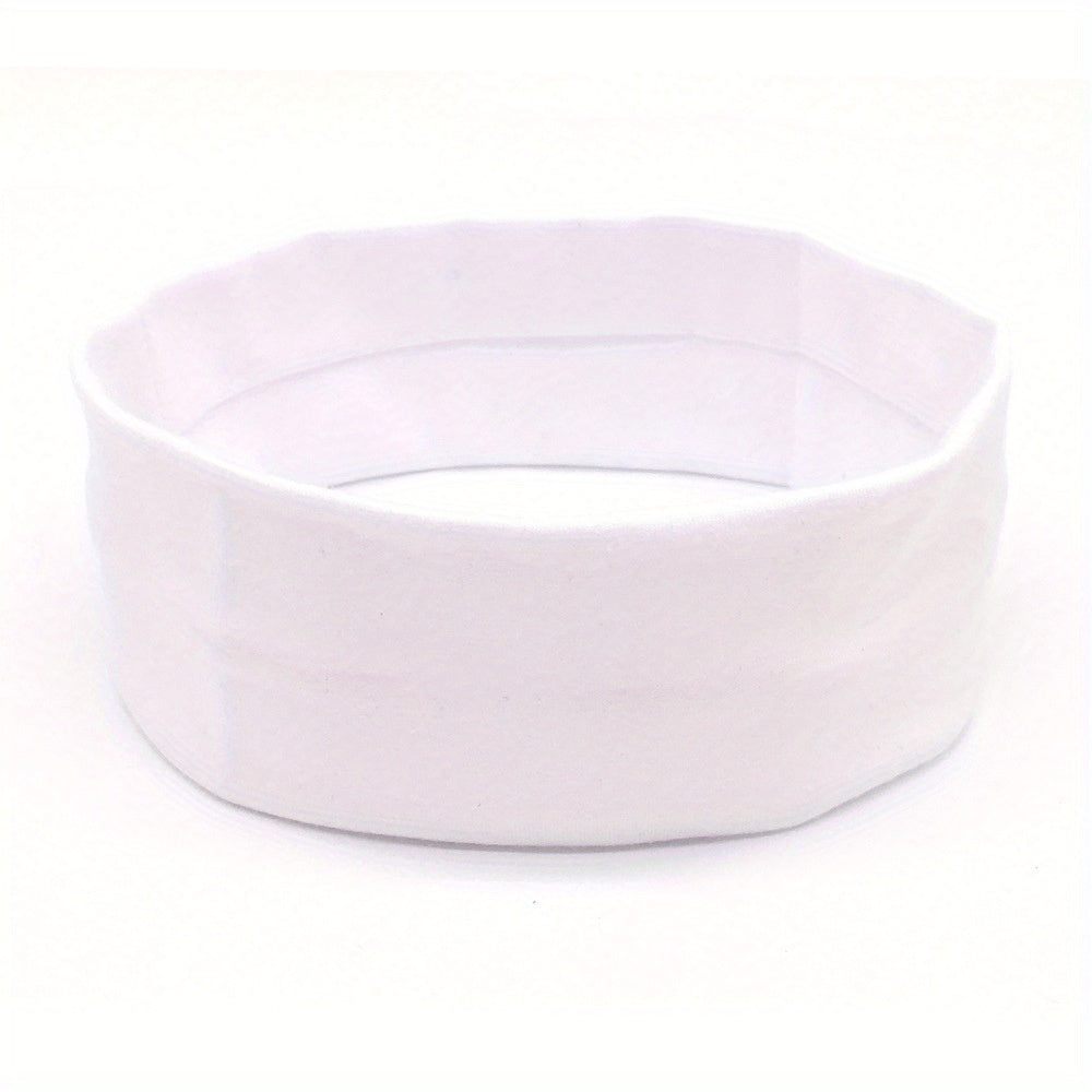 Women's Sports Fitness Sweat Headband Elastic Bundle Hair Band