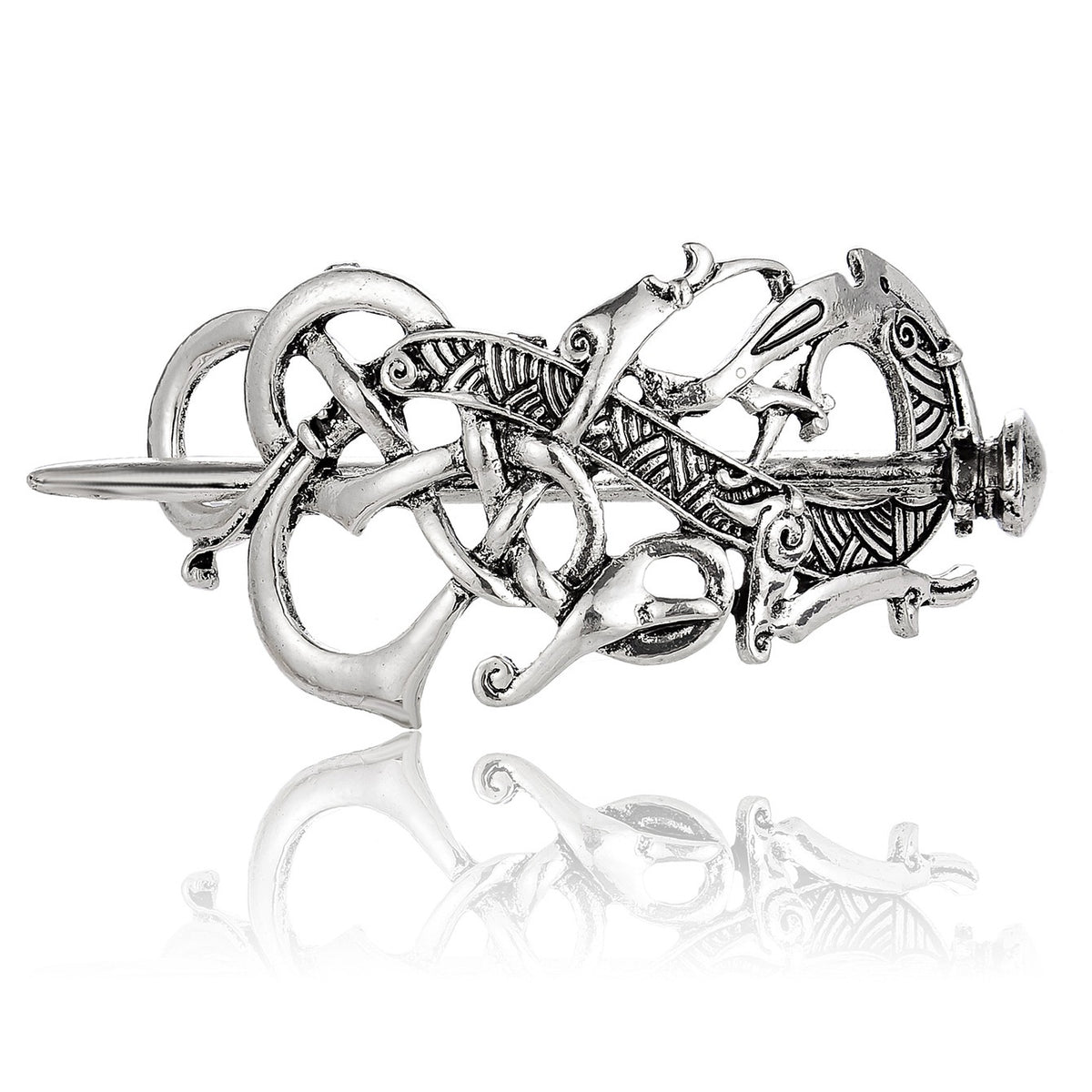 Dragon Hair Slide With Stick Vintage Headwear Accessory