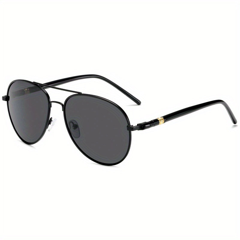 Men's Polarized Aviator Sunglasses Metal Frame