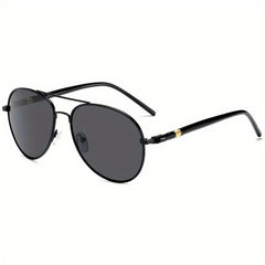 Men's Polarized Aviator Sunglasses Metal Frame
