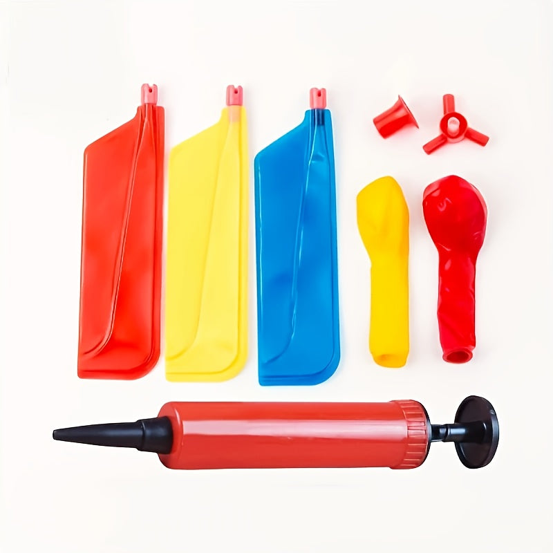 DIY Balloon Helicopter Toy Set for Kids