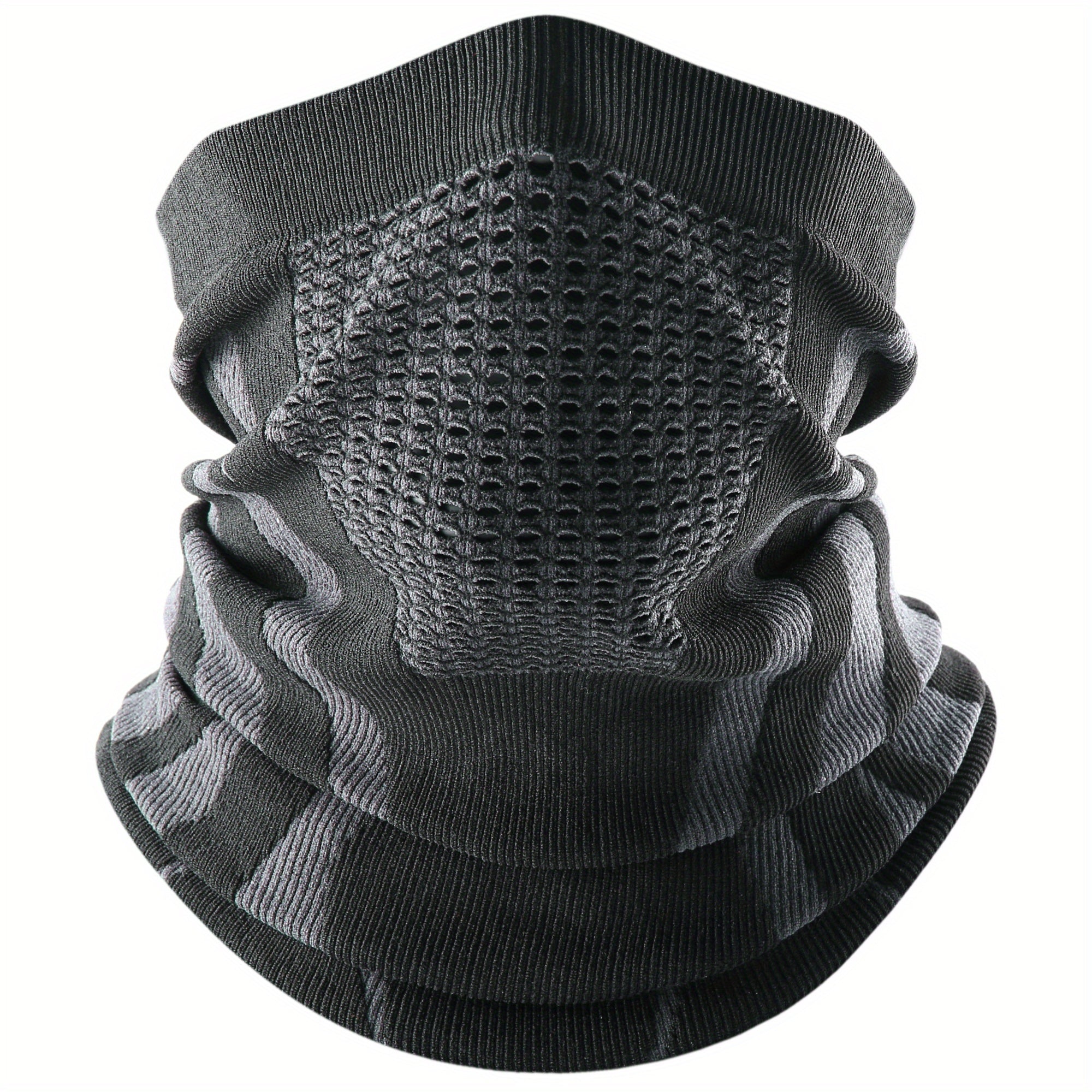 Winter Breathable Thermal Knitted Scarf Faces Cover