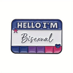 Stylish Label Pin for Backpacks Jackets