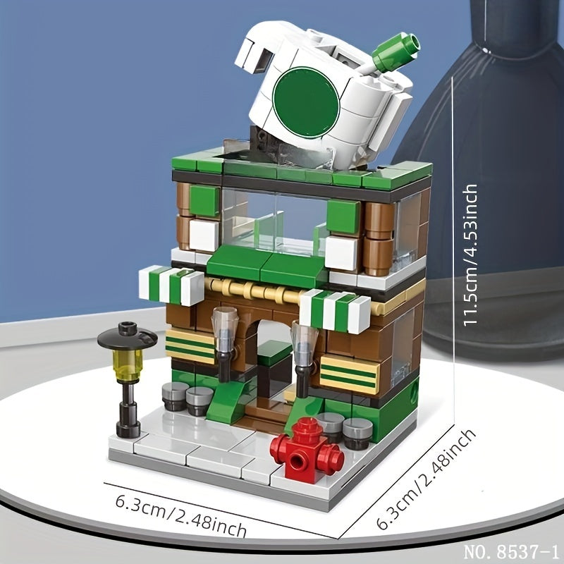 Mini Street View Building Blocks Set