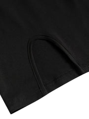  Halter Neck Backless Crop Top & Slim Fit Skirt Set