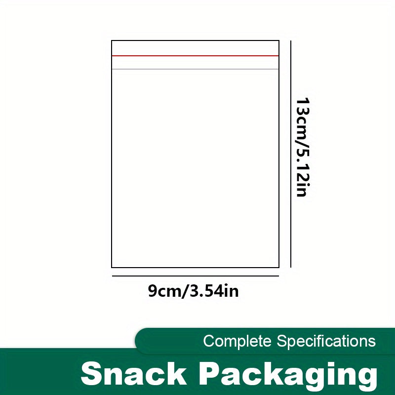 100pcs Ziplock Bags PE Gallon Food Storage Bags
