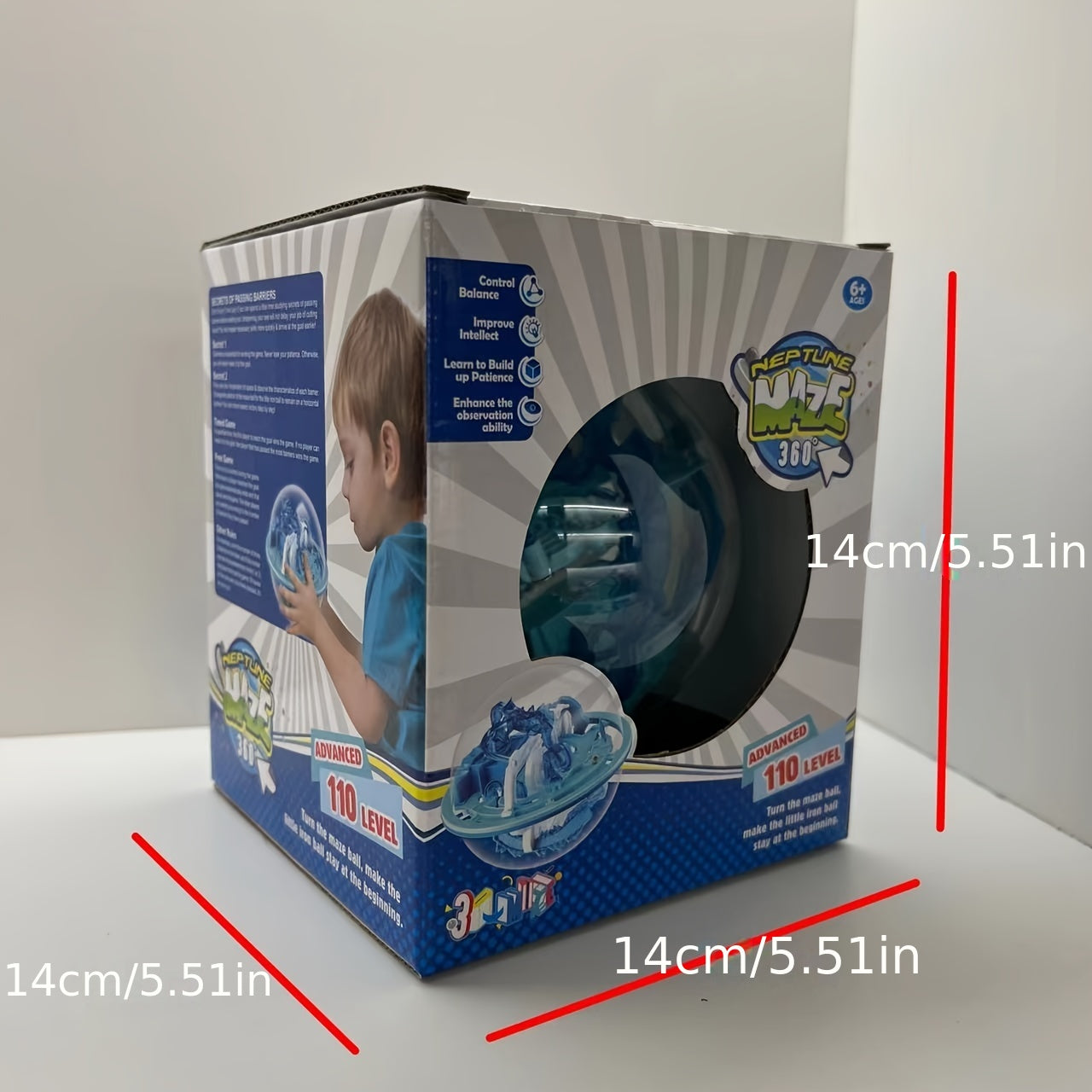 110 Levels of Maze Ball Magic Ball Portable Toy