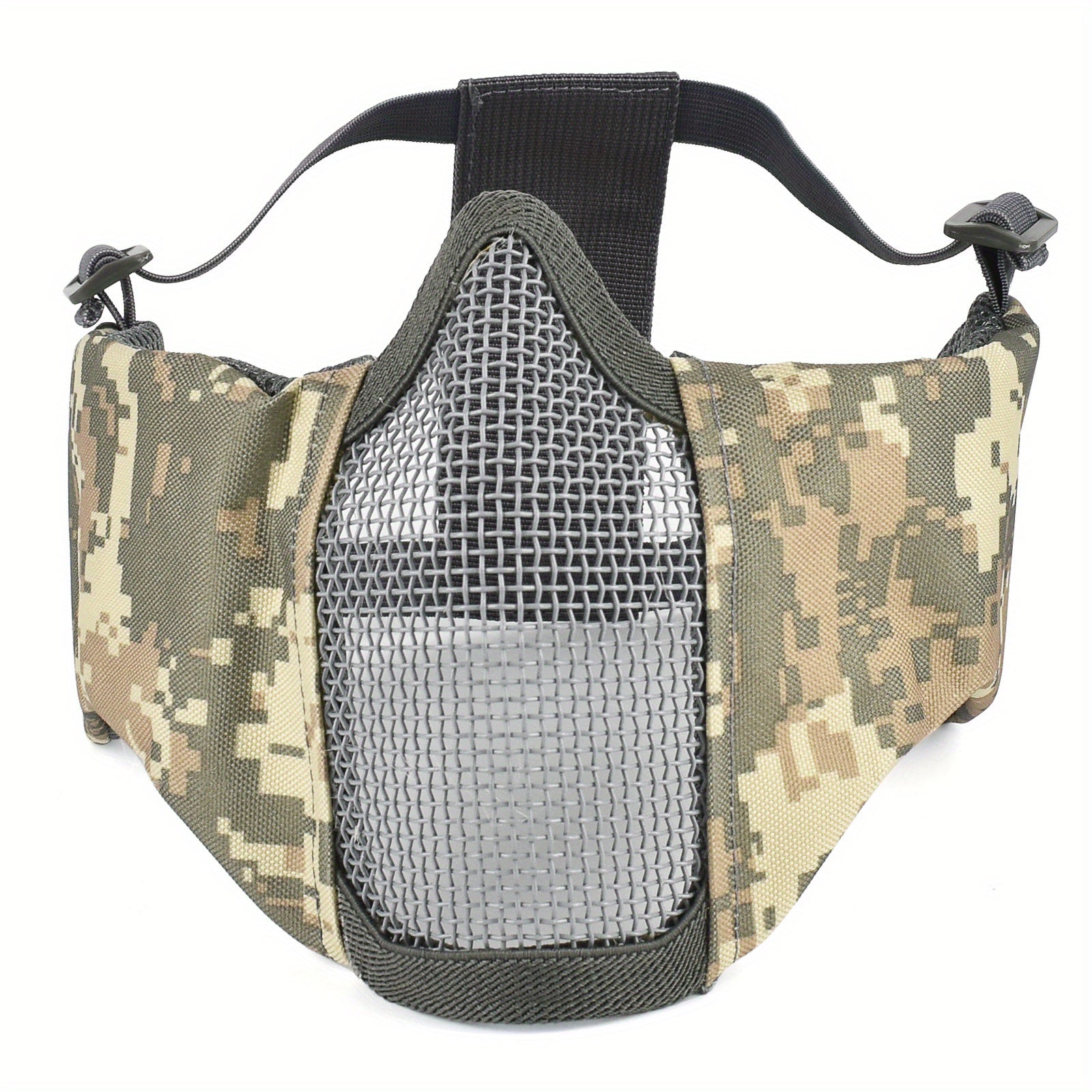 Tactical Headgear & Mesh Face Mask for Outdoor Protection