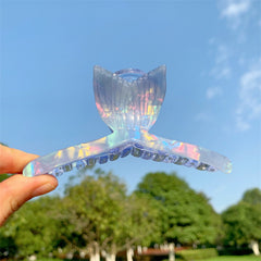 Mermaid Tail Hair Clip Fairy Back Head Hair Clip Women's Hair Accessory