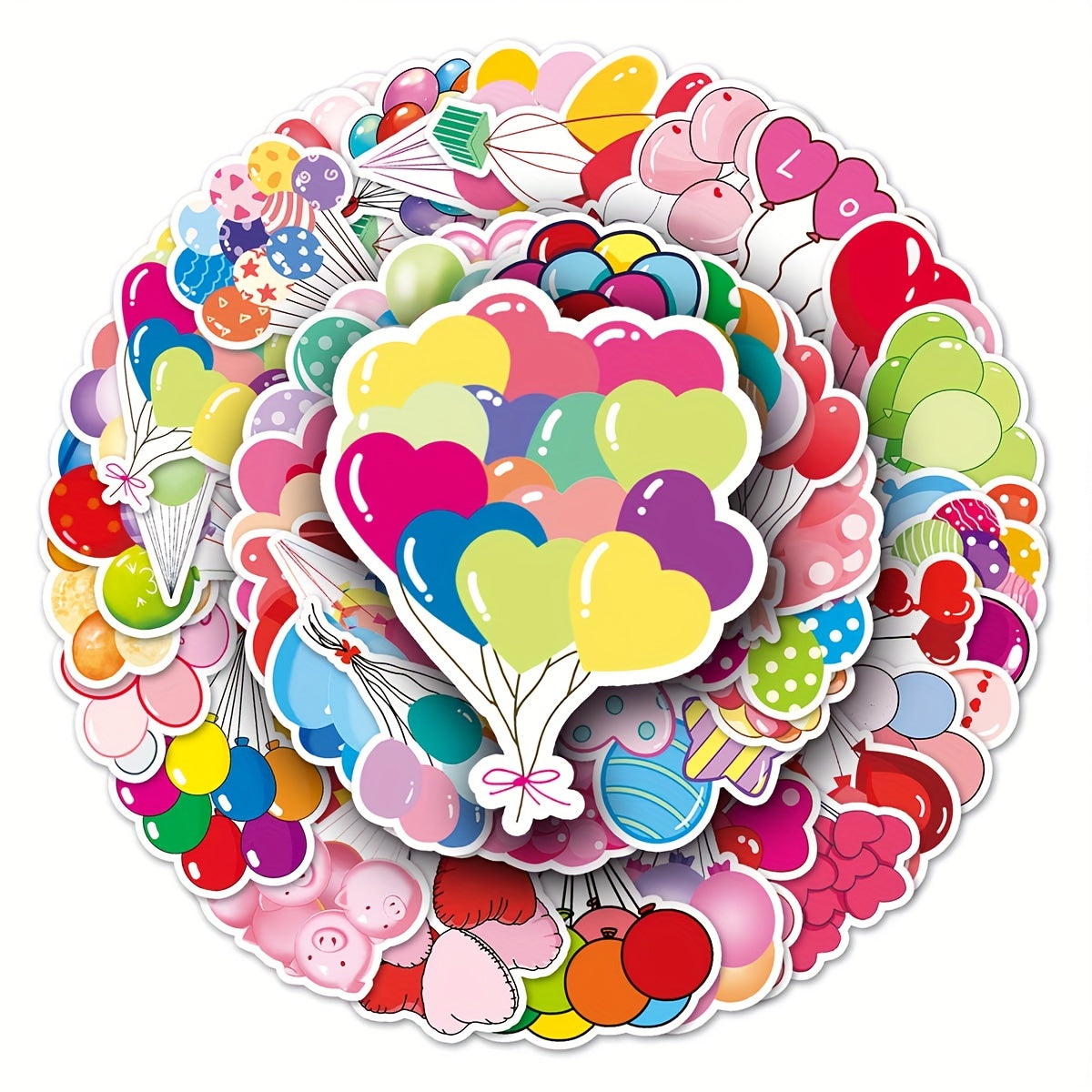 50pcs Graffiti Stickers for Laptop Water Bottle Phone Car Scrapbook Bike Decals