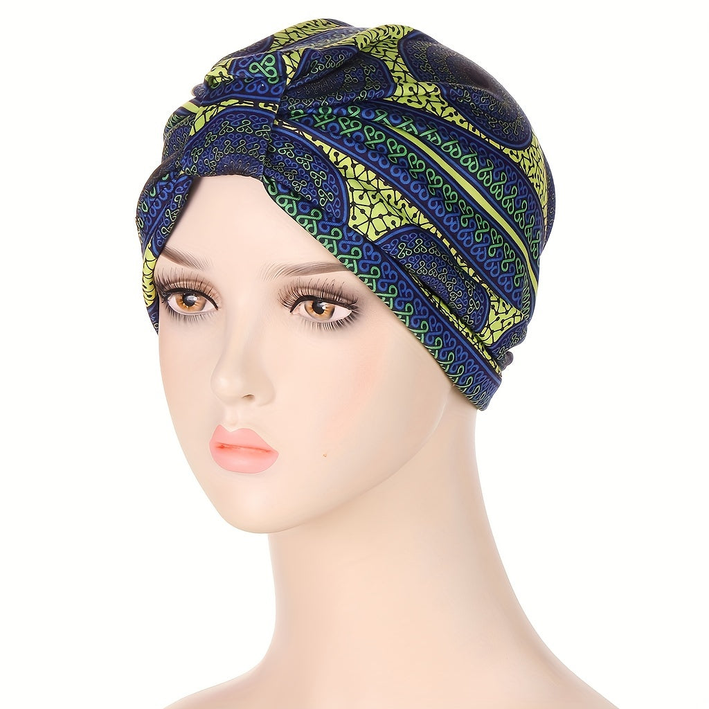 Vintage Women Head Wrap Head Scarf Lightweight Bonnet Beanies