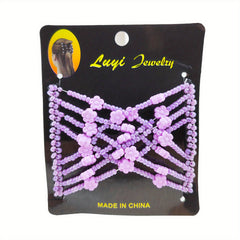 Vintage Beaded Hair Comb Clips for Women Girls