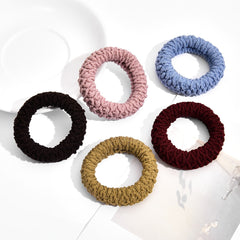 5pcs Colorful Small Elastic Hair Bands Ponytail Holder