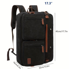 Convertible Laptop Bag Messenger Bag Shoulder Bag