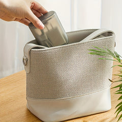 Desktop Cable Storage Box Dust-proof Compartment Charging Cable Organizer