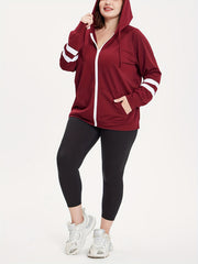  Casual Pants Women's Plus Solid High Rise Skinny Trousers