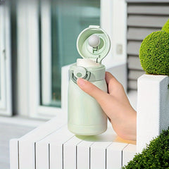 200ml 300ml Flip Top Water Cup Insulated Leakproof Bottle for Outdoor Sports