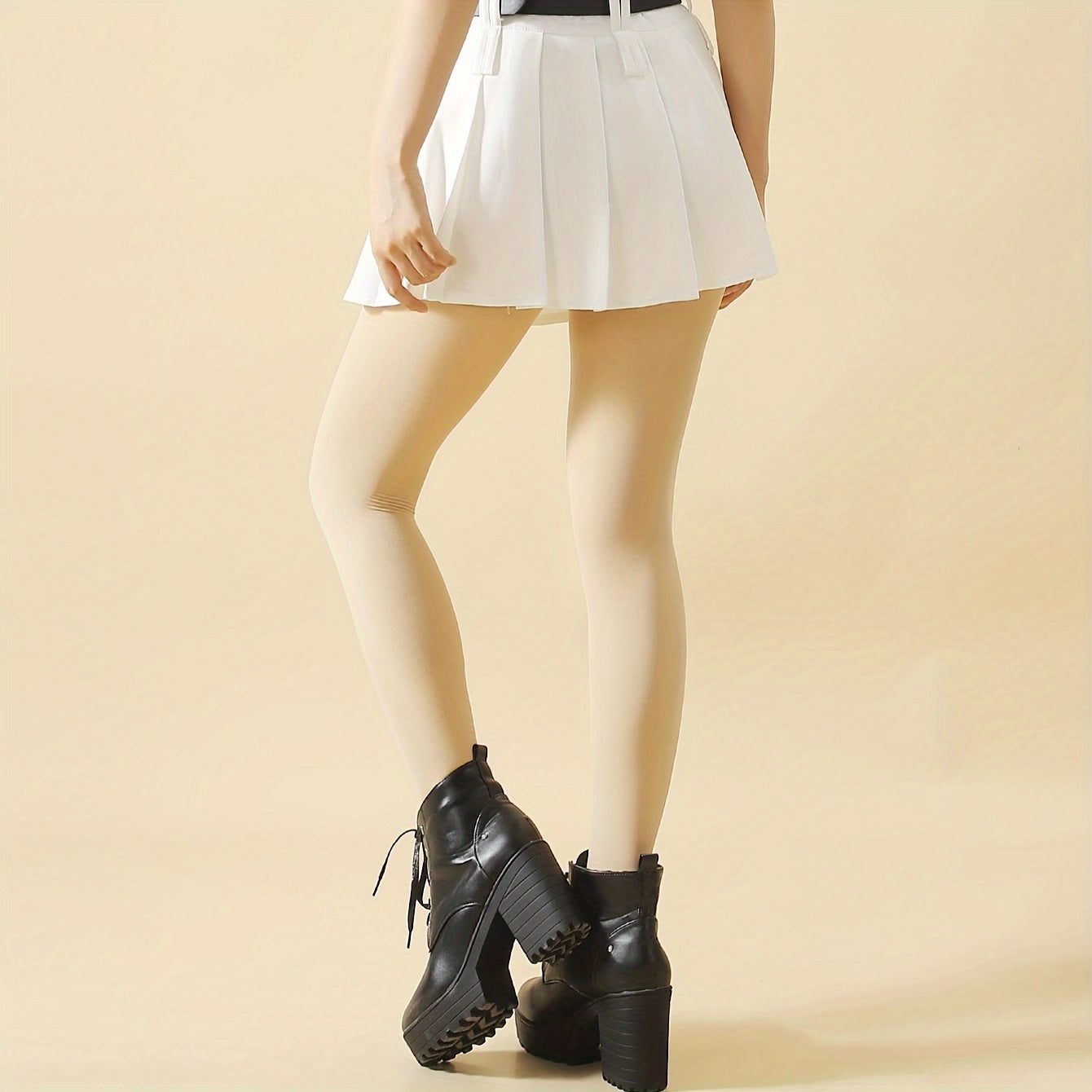 High Waist Slim Footed Pantyhose Women's Stockings
