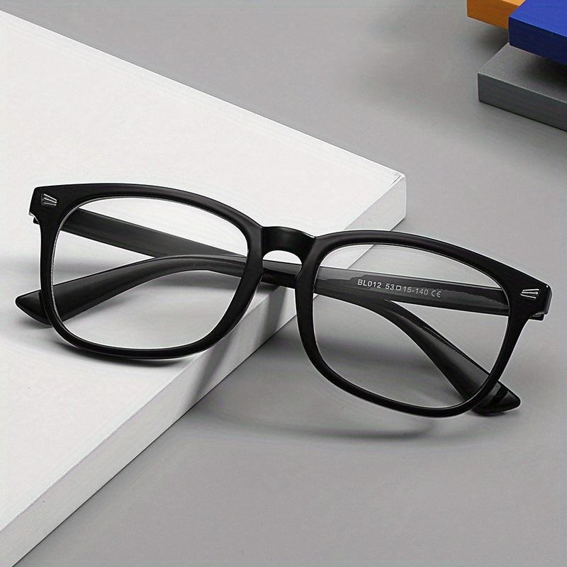 Men's Women's Glasses Spring Legs Flat Mirror Sunglasses