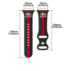 Soft Silicone Sport Band for Smart Watches 38mm-49mm