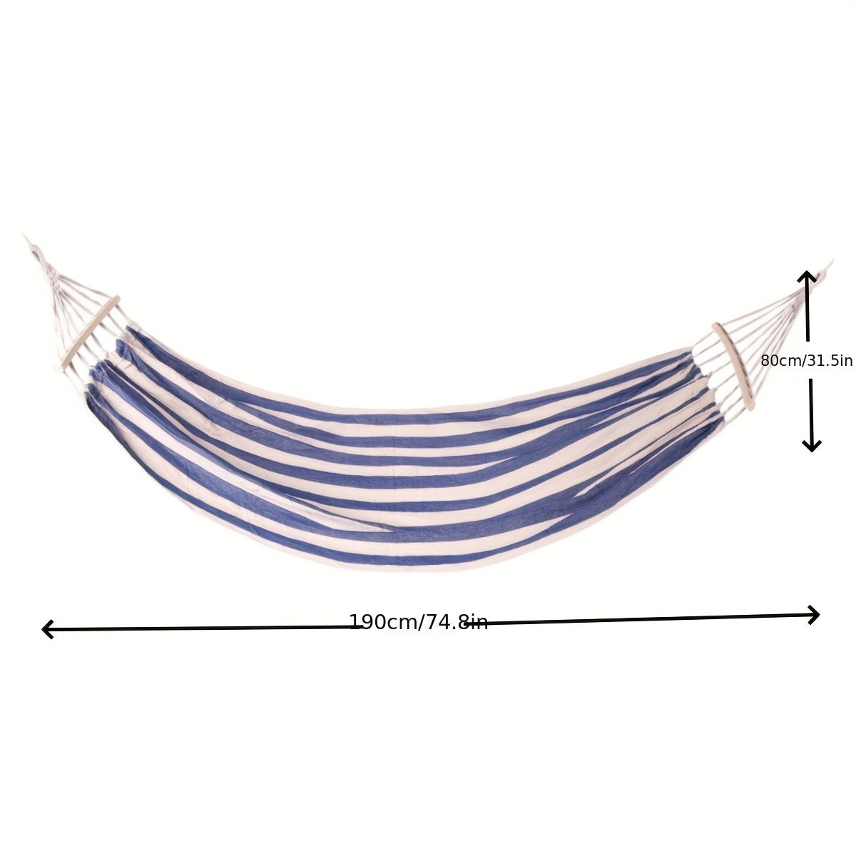 Anti Rollover Canvas Hammock for Outdoor Camping