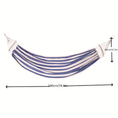 Anti Rollover Canvas Hammock for Outdoor Camping