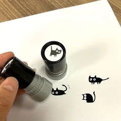 Cat Teacher Reward Stamp for Classroom Encouragement