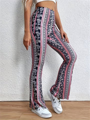 Flared Yoga Pants High Waist Sports Training Bootcut Pants