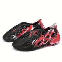 Men's Foam Runner Casual Shoes Pillow Cloud Non Slip Lightweight Breathable