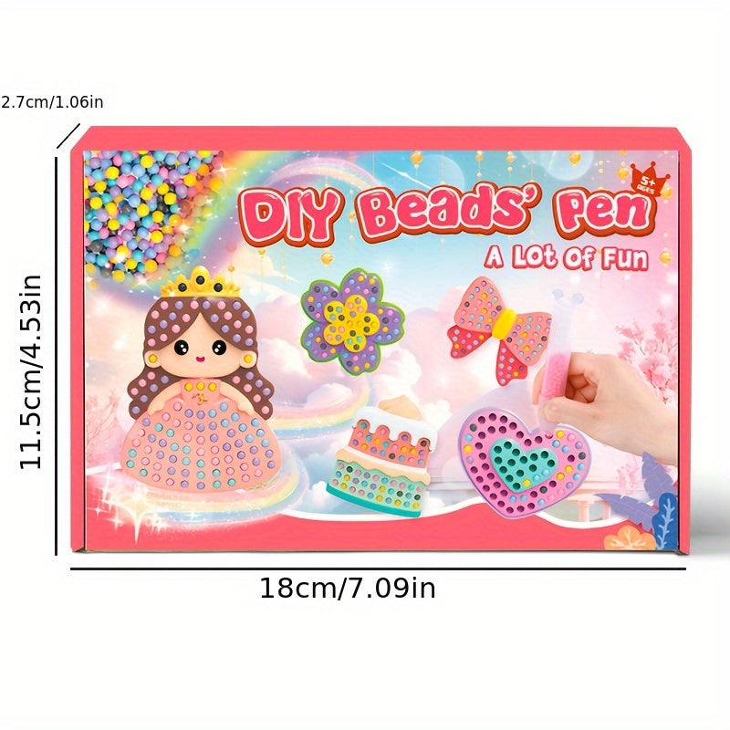 Diamond Painting Ornaments Dot Bead Pen Toy Dot Drill Pen with Beads
