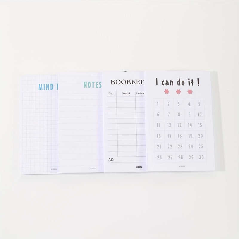 1pc Non Adhesive Note Pad Convenience Paper 8x11 60 Sheets
