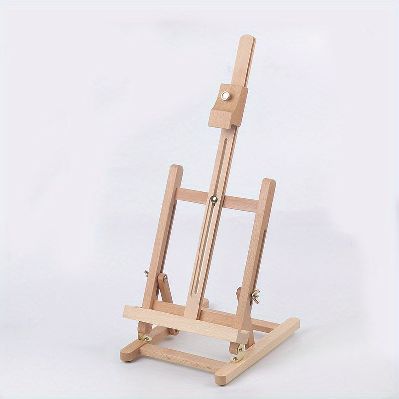 Beech Wood Small Easel Sketch Frame Desktop Display Frame
