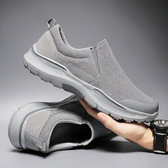 Men's Canvas Slip On Loafer Shoes Walking Sneakers
