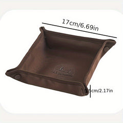 Outdoor Camping Storage Tray Portable Folding Square Storage Box