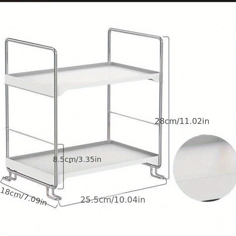 Desktop Storage Rack Cosmetic Shelf Organize Storage Rack Organizer Shelf