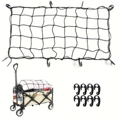Portable Cargo Net for Outdoor Garden Wagon