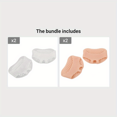 Silicone Metatarsal Pads Toe Separator Foot Pads Orthotics Foot Massage Insoles