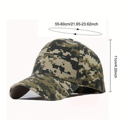 Tactical Camo Baseball Cap for Outdoor Sports