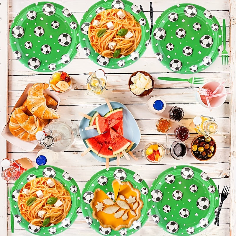 Football Party Supplies Decorations with Plates