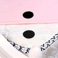 5pc Adhesive Fastener Dots Stickers Double Sided for Sofa Bed Sheet Carpet Table