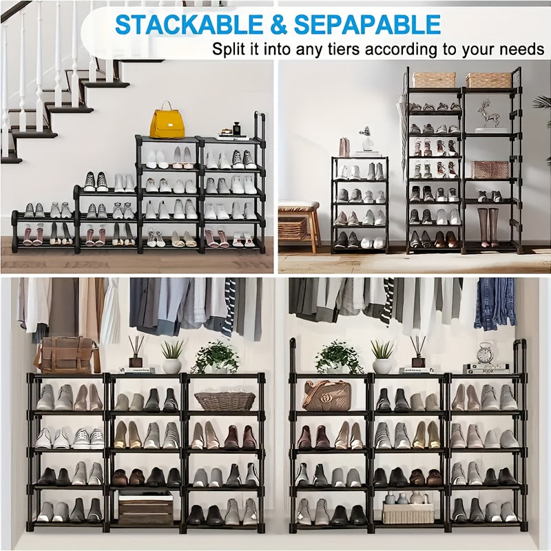 5 Layer Shoe Rack Organizer for Home School Dorm