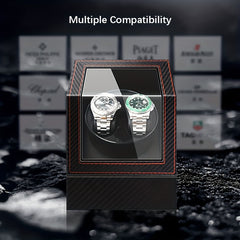 Automatic Watch Winder Quiet Motor USB Powered PU Material