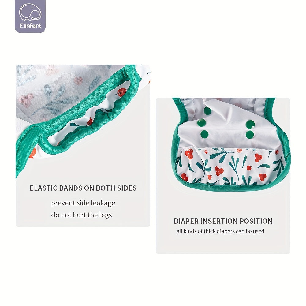 Waterproof Newborn Diaper Cover Reusable Adjustable Cloth Diaper